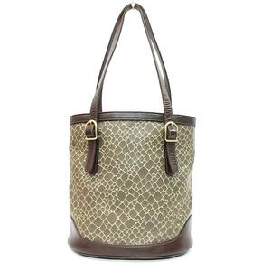 ニナリッチ NINA RICCI トート ショルダー バッグ バケツ型 総柄 