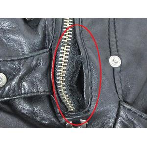 トゥルーレリジョン TRUE RELIGION レザー ジャケット 革ジャン ジップ