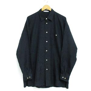 イッセイミヤケメン ISSEY MIYAKE MEN シャツ 長袖 薄手 エンボス シワ