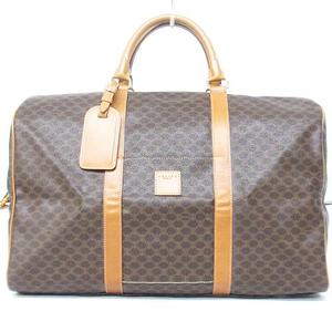 CELINE マカダム柄 ボストンバッグ 旅行カバン セリーヌ CELINE マカダム柄 ボストンバッグ トラベルバッグ 旅行 鞄