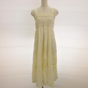 オリーブデオリーブ Olive Des Olive ロングワンピース 2way レース オフホワイト 白 M E0 レディース 117 ベクトルパーク