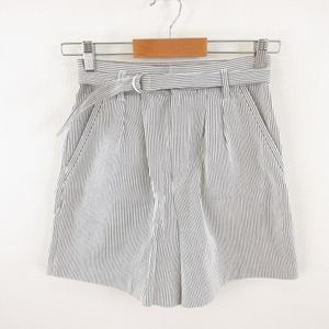 エニィスィス エニシス anySiS ショートパンツ キュロット ストライプ 