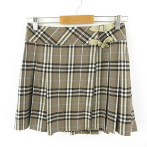バーバリーブルーレーベル BURBERRY BLUE LABEL ラップスカート ミニ