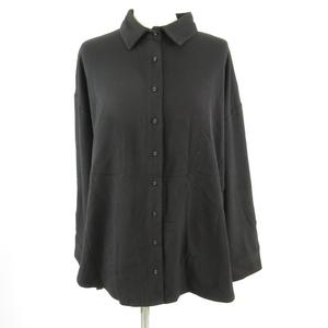 パターントルソ patterntorso シャツ 長袖 黒 *T146 レディース