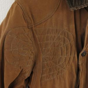 ラルフローレン RALPH LAUREN オイルドハンティングジャケット 長袖 コーデュロイ 茶 S *T29 メンズ