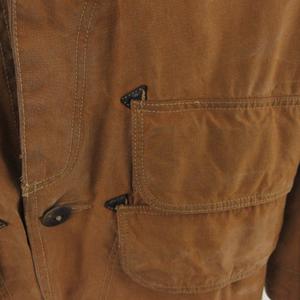 ラルフローレン RALPH LAUREN オイルドハンティングジャケット 長袖 コーデュロイ 茶 S *T29 メンズ