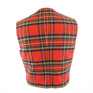 未使用品 ザ スコッチ ハウス The Scotch House ベスト ジレ チェック 