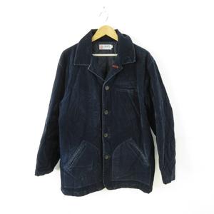 チャップス CHAPS RALPH LAUREN ステンカラージャケット フロッキー 中綿 長袖 紺 LL *A645 メンズ