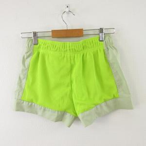 ナイキ NIKE スポーツウェア ショートパンツ ロゴ 緑 S *A901 レディース