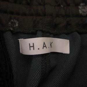 ハク スーパーハッカ H.A.K ニットジャカードトラックパンツ ロング 花