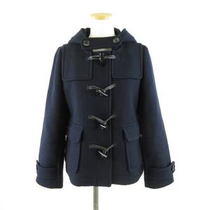 レイビームス Ray Beams メルトンショートダッフルコート 長袖 紺 0 *A343 レディース