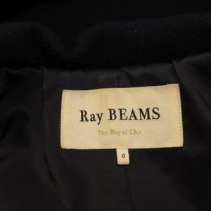レイビームス Ray Beams メルトンショートダッフルコート 長袖 紺 0 *A343 レディース