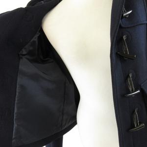 レイビームス Ray Beams メルトンショートダッフルコート 長袖 紺 0 *A343 レディース