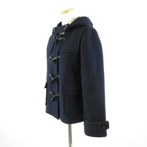 レイビームス Ray Beams メルトンショートダッフルコート 長袖 紺 0 *A343 レディース
