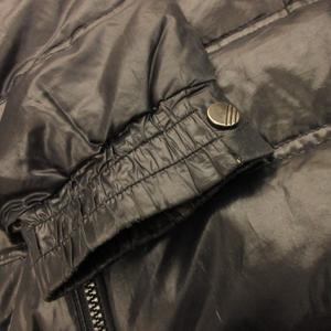 アディダス adidas ダウンジャケット ブルゾン ジップアップ 長袖 黒 L *A960 メンズ