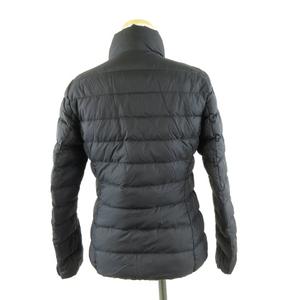 ユニクロ UNIQLO ウルトラライトダウンジャケット ジップアップ 長袖 黒 S *A977 レディース