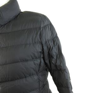 ユニクロ UNIQLO ウルトラライトダウンジャケット ジップアップ 長袖 黒 S *A977 レディース