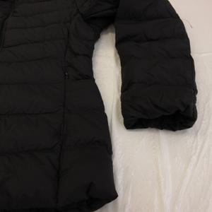 ユニクロ UNIQLO ウルトラライトダウンジャケット ジップアップ 長袖 黒 S *A977 レディース