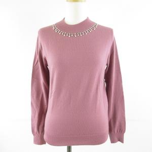 ケティ KETTY ニット セーター 長袖 ピンク 2 *T391 レディース