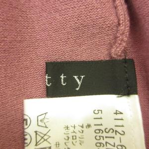 ケティ KETTY ニット セーター 長袖 ピンク 2 *T391 レディース