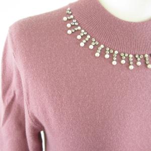 ケティ KETTY ニット セーター 長袖 ピンク 2 *T391 レディース