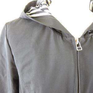 ケティ KETTY luxury コート ミドル丈 長袖 フーディー 紺 2 *T410 レディース