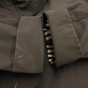 ケティ KETTY luxury コート ミドル丈 長袖 フーディー 紺 2 *T410 レディース