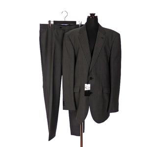 未使用品 タカq タカキュー Taka Q メイルアンドコー Male Co セットアップ スーツ 上下 Ab7 グレー ストライプ E13s2114 Ssaw メンズ 118 ベクトルパーク