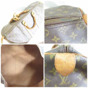 ルイヴィトン LOUIS VUITTON ヴィンテージ キーポル50 ボストンバッグ モノグラム レザー M41426 ブラウン 2sa6493 