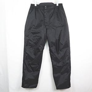S:GEAR SWR-304 ナイロンオーバーパンツ ライディングパンツ 中綿 防寒 M/LL ブラック 2sa6836 