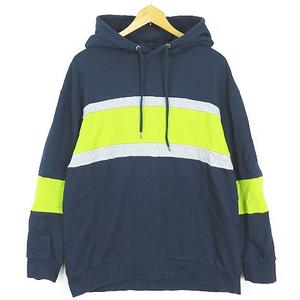 レイジブルー RAGEBLUE スウエット プルパーカー L ネイビー 2sa7033 メンズ