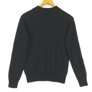 ケティ KETTY doux toucher ニット カットソー 長袖 毛 M ブラック シンプル kz13654 レディース