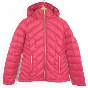 マイケルマイケルコース Michael michael kors ダウンジャケット フード XS レッド 2sa7047 レディース