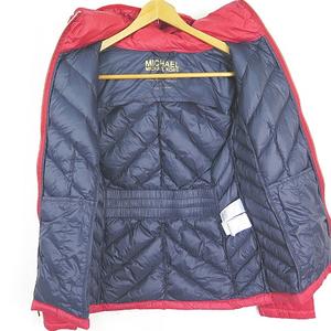 マイケルマイケルコース Michael michael kors ダウンジャケット フード XS レッド 2sa7047 レディース