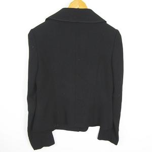 ケティ KETTY セットアップ ジャケット スカート 膝丈 毛 レーヨン 2 ブラック レース kz13787 レディース