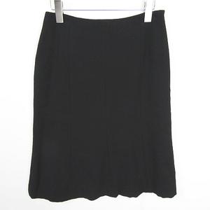 ケティ KETTY セットアップ ジャケット スカート 膝丈 毛 レーヨン 2 ブラック レース kz13787 レディース