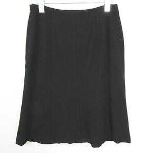 ケティ KETTY セットアップ ジャケット スカート 膝丈 毛 レーヨン 2 ブラック レース kz13787 レディース