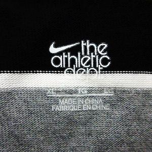 NIKE ATHL DEPT ラガーシャツ ボーダー ストライプ ラバーボタン NIKE ATHL DEPT ラガーシャツ ボーダー ストライプ ラバーボタン