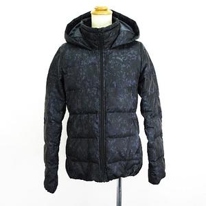 極美品 PUMA ダウンジャケット ブラック フード グローブ ドローコード 極美品 PUMA ダウンジャケット ブラック フード グローブ ドロー