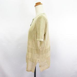 ジバンシィ GIVENCHY ニット カットソー 半袖 ハーフボタン
