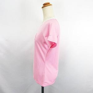 ナイキ NIKE Tシャツ カットソー 半袖 丸首 ロゴ M ピンク スポーツウェア ※EKM レディース