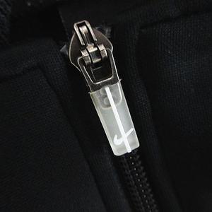 ナイキ NIKE ジャージ ジャケット 長袖 ジップアップ DRI-FIT ライン ロゴ M ブラック スポーツウェア ※EKM レディース