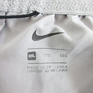 ナイキ NIKE パンツ ボトムス ショート ハーフ ロゴ ストレッチ XXL グレー スポーツウェア ※EKM メンズ