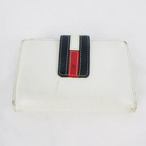トミーヒルフィガー TOMMY HILFIGER カードケース 名刺入れ ホルダー マルチケース ホワイト ネイビー レッド メンズ レディース