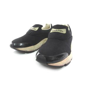未使用品 シャネル CHANEL ダッドシューズ スニーカー スリッポン 