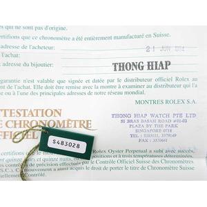 ロレックス ROLEX デイトジャスト 69178 保証書 ギャラ ギャランティー
