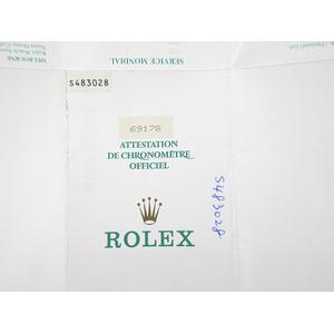ロレックス ROLEX デイトジャスト 69178 保証書 ギャラ ギャランティー