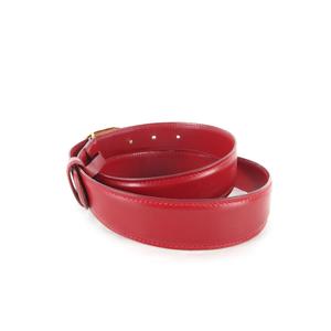 グッチ GUCCI ベルト 037 01/13 1511 GG バックル 赤 レッド ゴールド