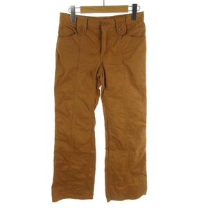 マークジェイコブス MARC JACOBS チノパン パンツ フレアー 茶  