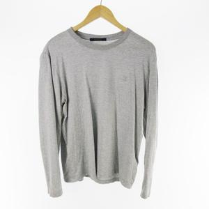 ルイヴィトン LOUIS VUITTON ロンTシャツ カットソー グレー LVロゴ 